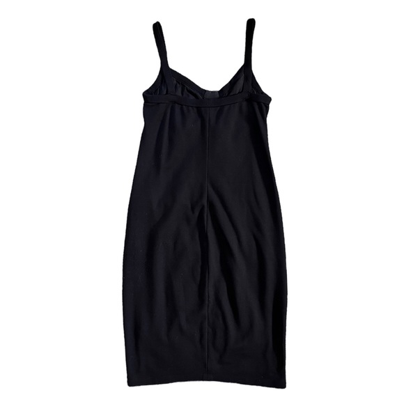 Bailey 44 Anthropologie Print Divide Dress in Black Motif, sz Med - Picture 4 of 9